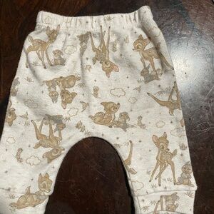 Adorable Bambi Print Baby Pants
